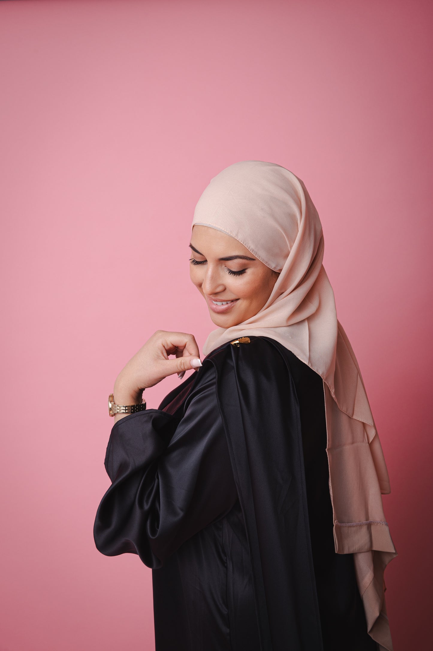 Abbaya cape ZAYNA - noire