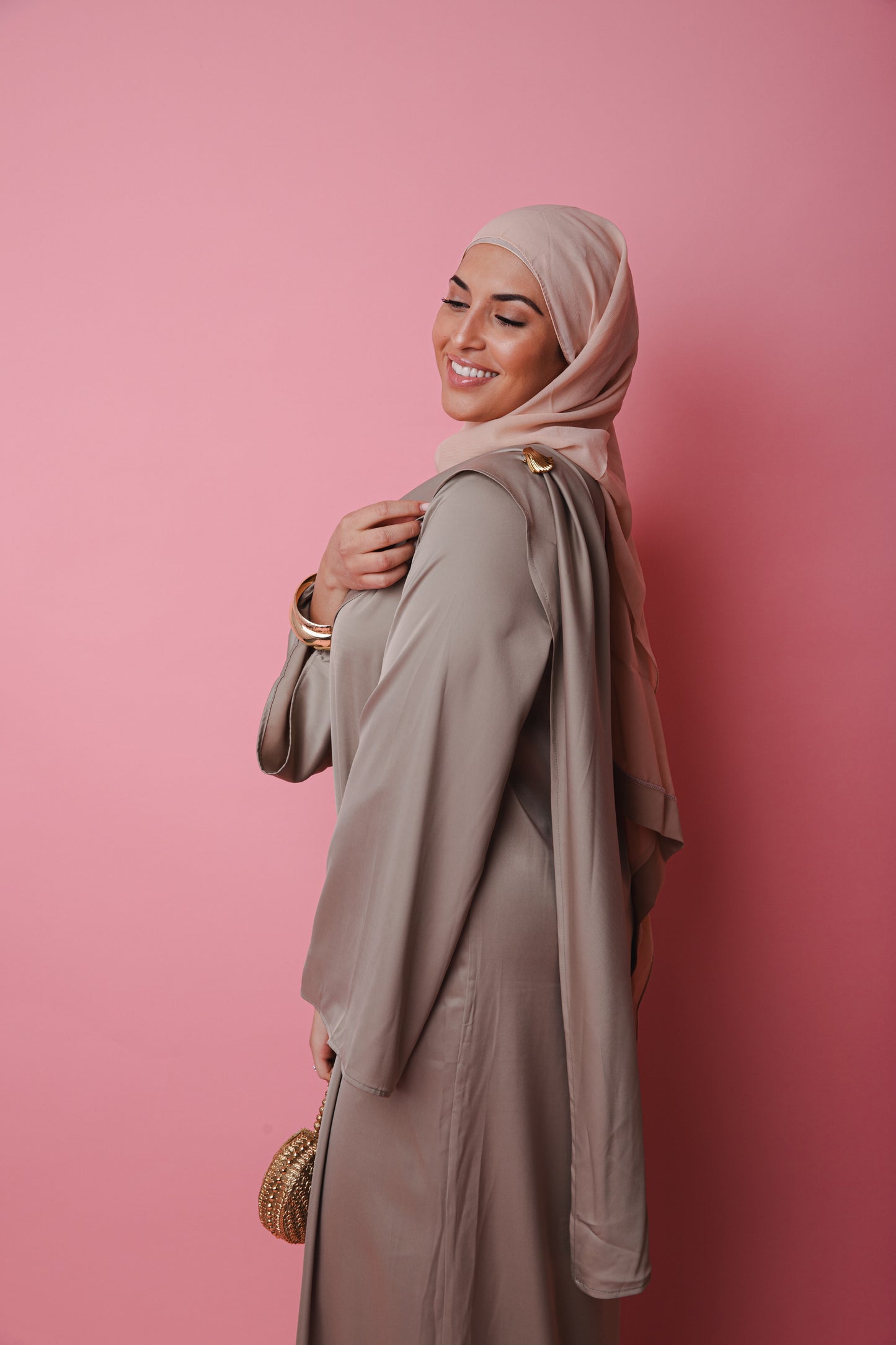 Abbaya cape ZAYNA - verte