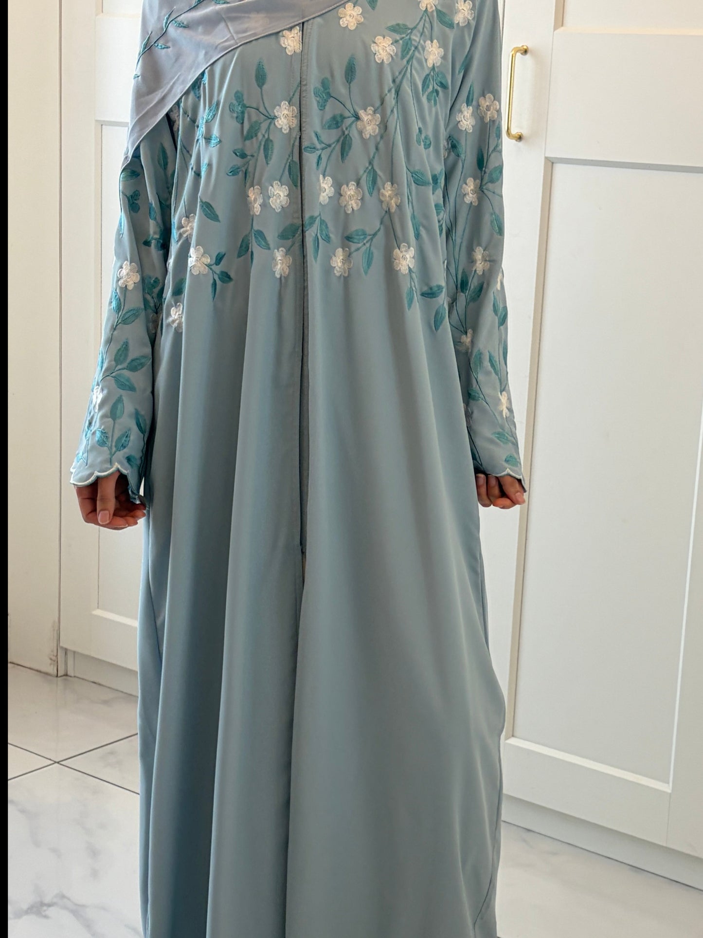 Abaya Rosalya - bleu