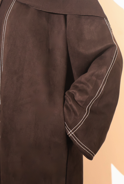 Kimono suédine noir