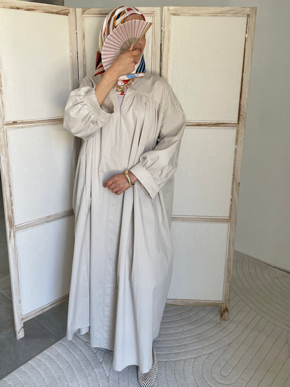 Robe Oversize - beige