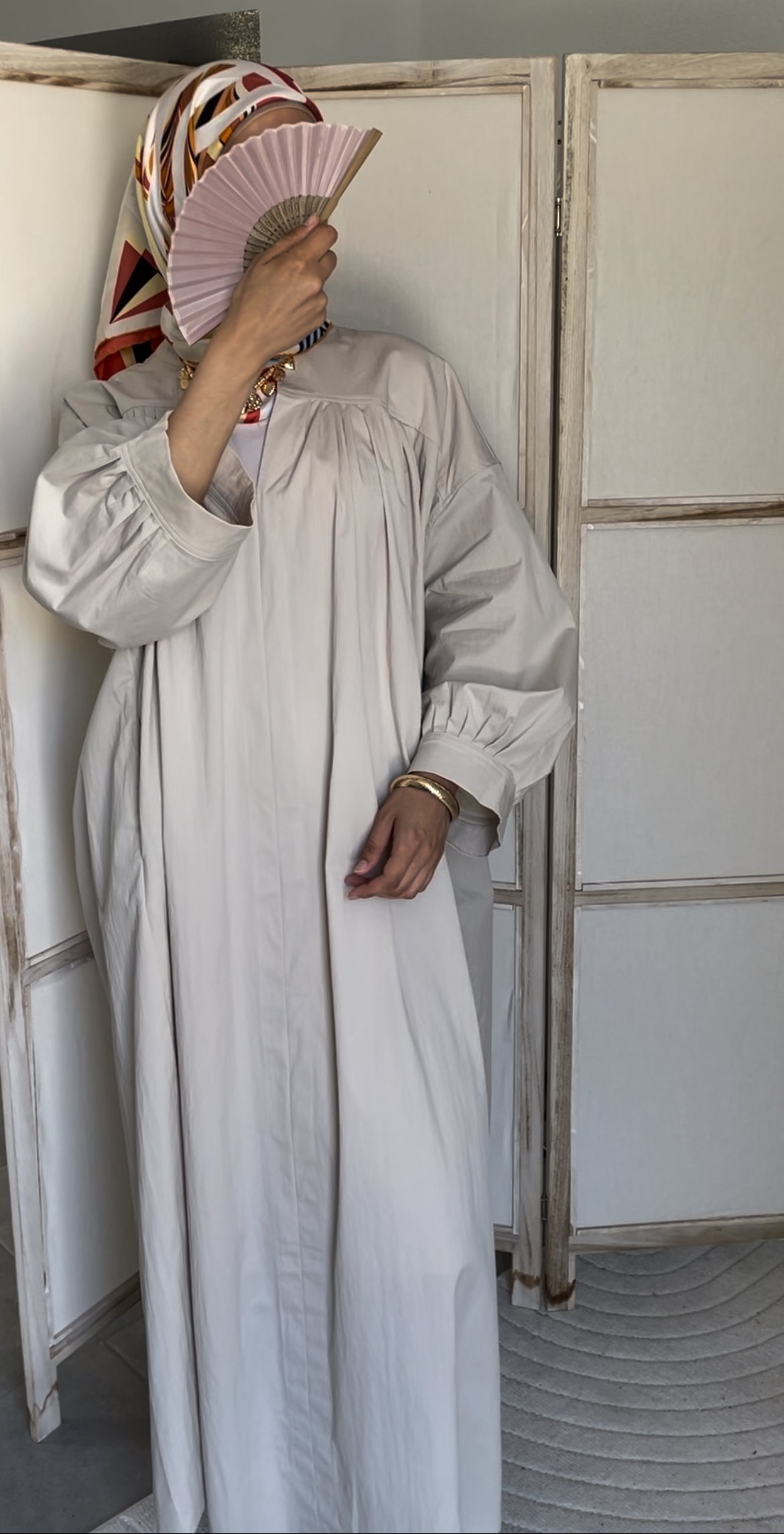 Robe Oversize - beige