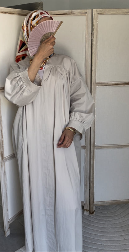 Robe Oversize - beige