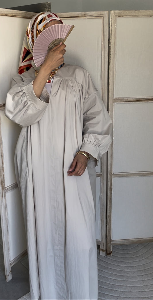 Robe Oversize - beige