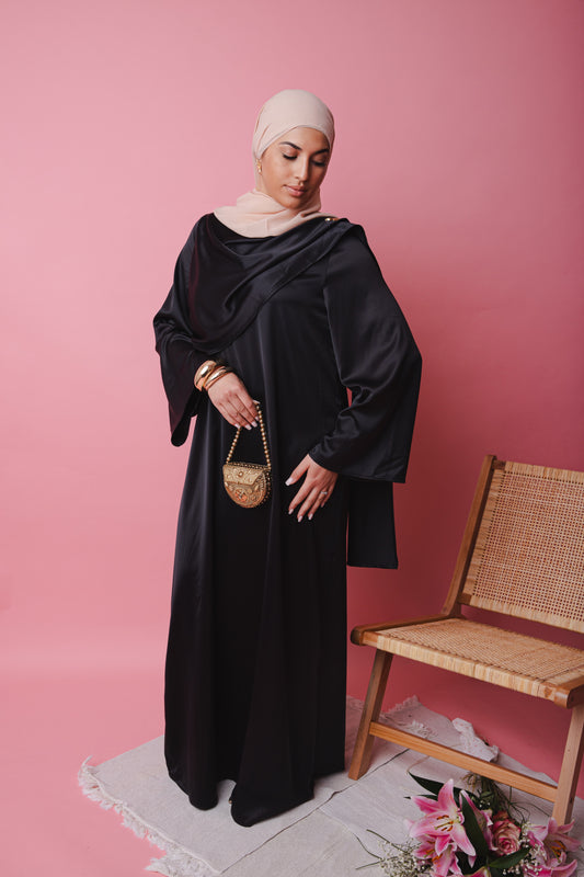 Abbaya cape ZAYNA - noire