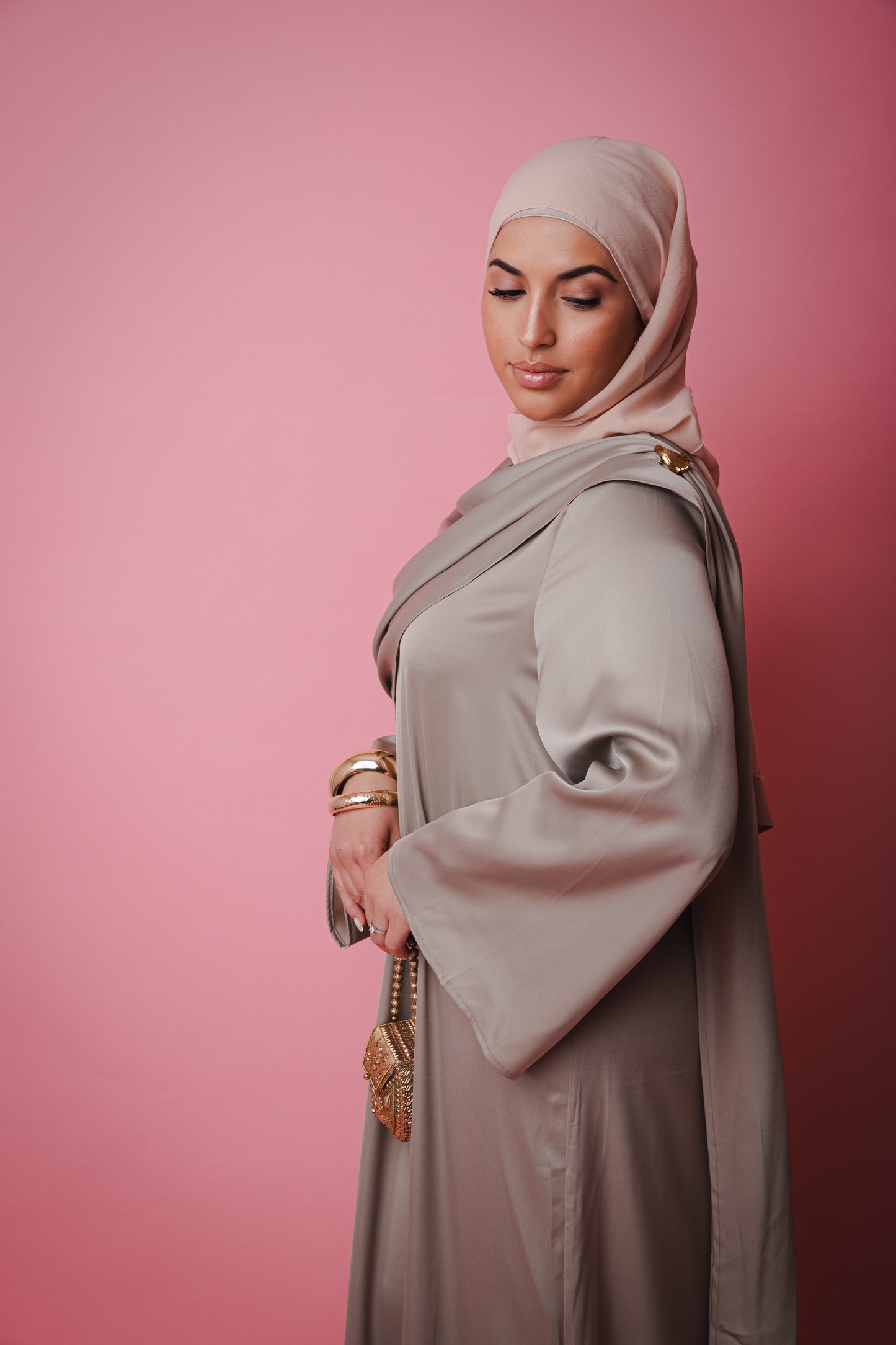 Abbaya cape ZAYNA - verte