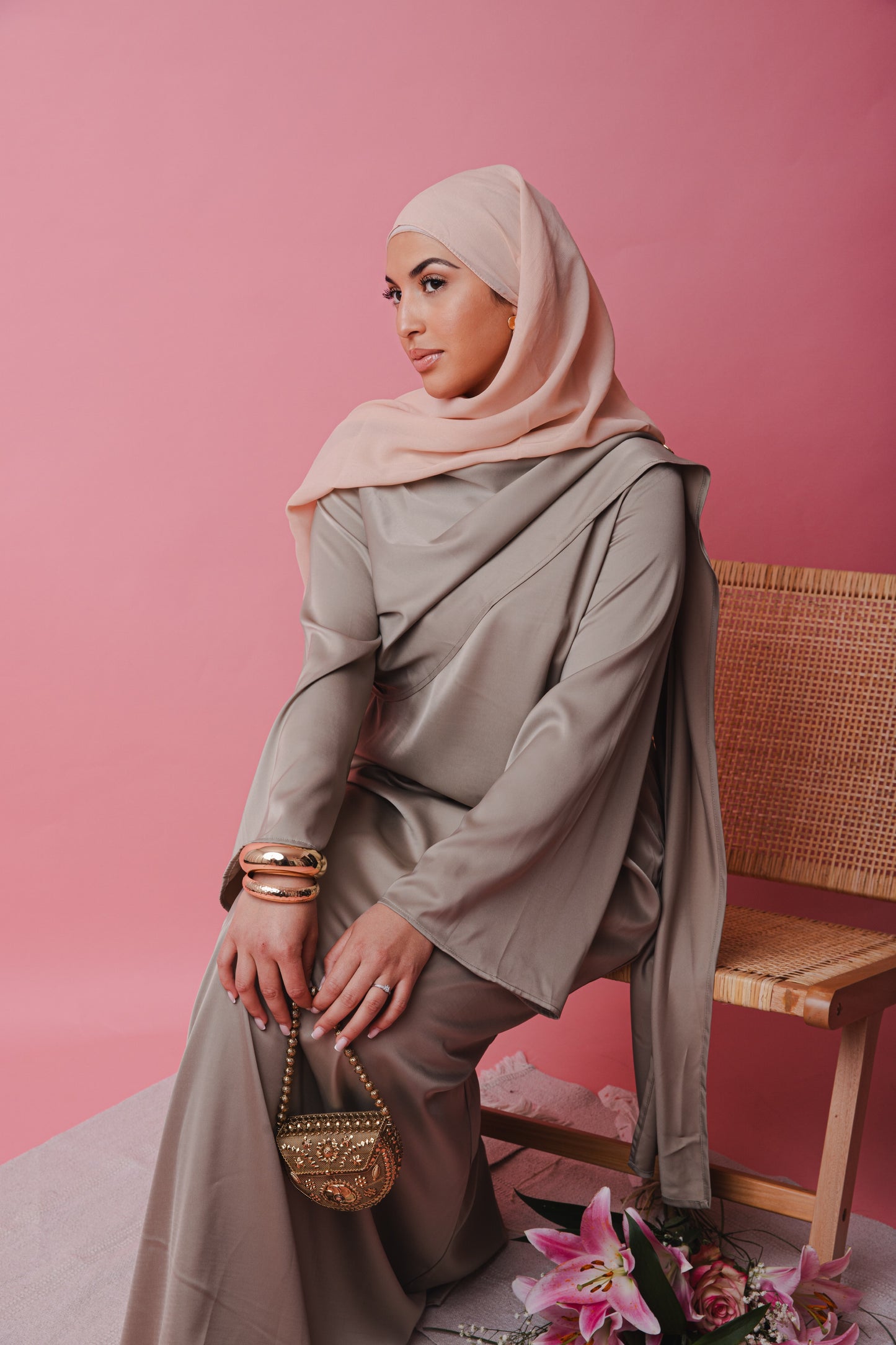Abbaya cape ZAYNA - verte
